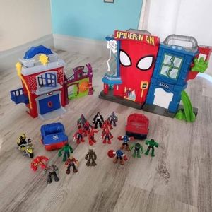 Imaginext Spiderman lot used